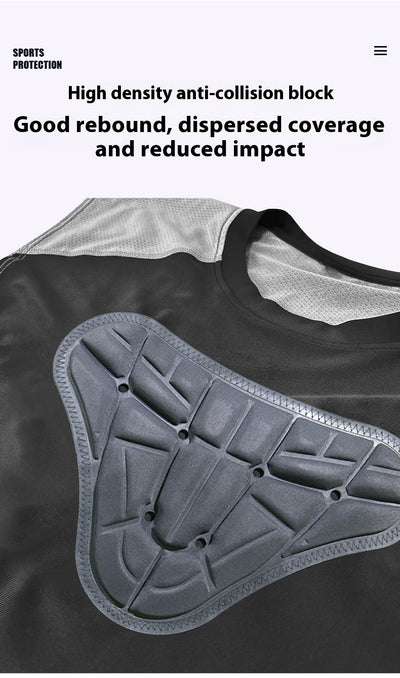 Chaleco Deportivo Anticolisión 3D para Hombre - Malla Transpirable Verano - Image 11