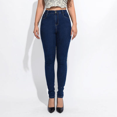 Jeans Skinny Talle Alto Reductor con Efecto Push Up - Tallas Grandes - Image 4