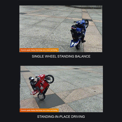 Moto Eléctrica Acrobática Teledirigida con Equilibrio, Drift y Efectos de Luz y Sonido - Image 15