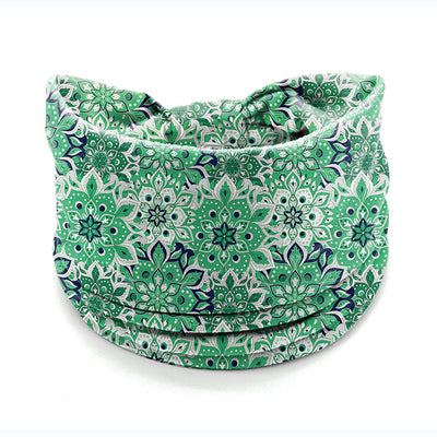 Diadema Ancha Flores Datura con Banda Elástica Absorbente de Sudor - Image 10