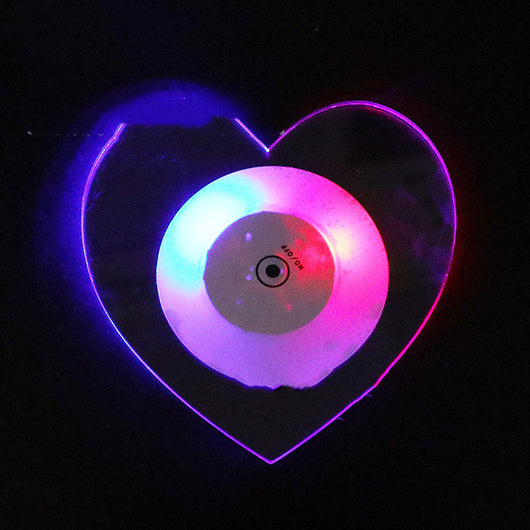 Posavasos LED Luminoso de Cristal Acrílico con Base Brillante para Cócteles - Image 14