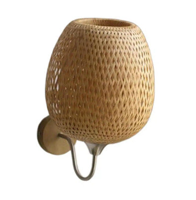 Lámpara de Bambú para Restaurante Asiático - Diseño Moderno para Pasillos