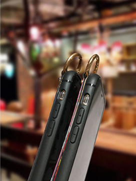 Funda para Celular Gato de la Suerte con Correa y Llavero - Image 4