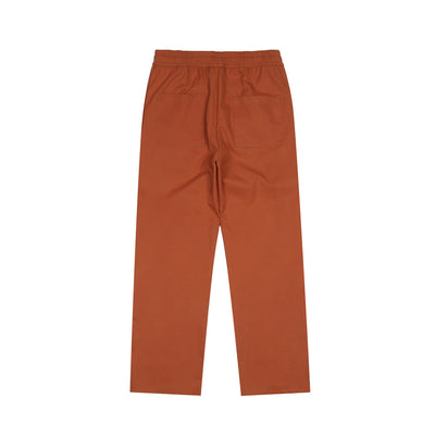 Pantalones Rectos Cintura Elástica con Parches Estilo Street - Image 3