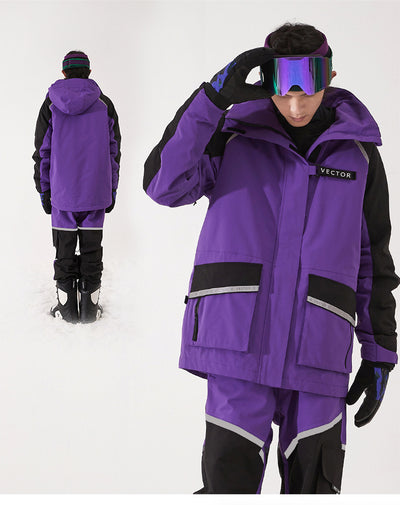 Traje de Esquí Impermeable Térmico Holgado para Hombre y Mujer - Image 10