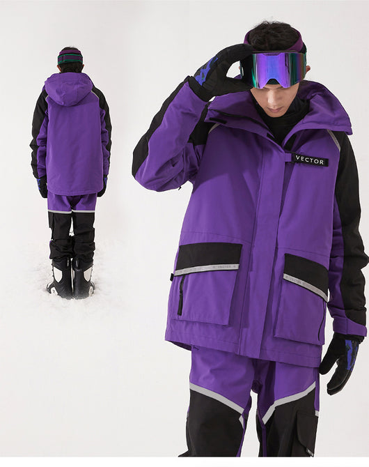 Traje de Esquí Impermeable Térmico Holgado para Hombre y Mujer - Image 10