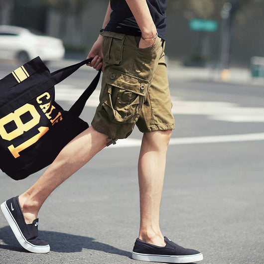 Pantalones Cortos Overall Casual para Hombre - Image 5