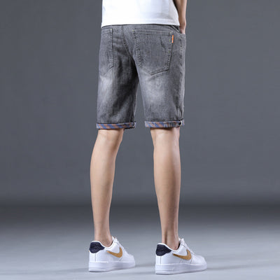 Pantalones Vaqueros Casuales Slim Fit con Stretch para Hombre - Image 3