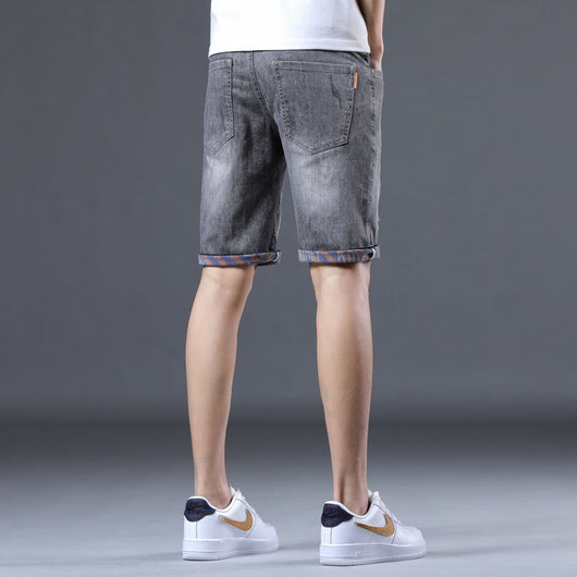 Pantalones Vaqueros Casuales Slim Fit con Stretch para Hombre - Image 3