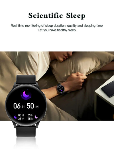 Reloj Inteligente con Monitor Cardíaco, Temperatura Corporal y Asistente de Voz - Image 23