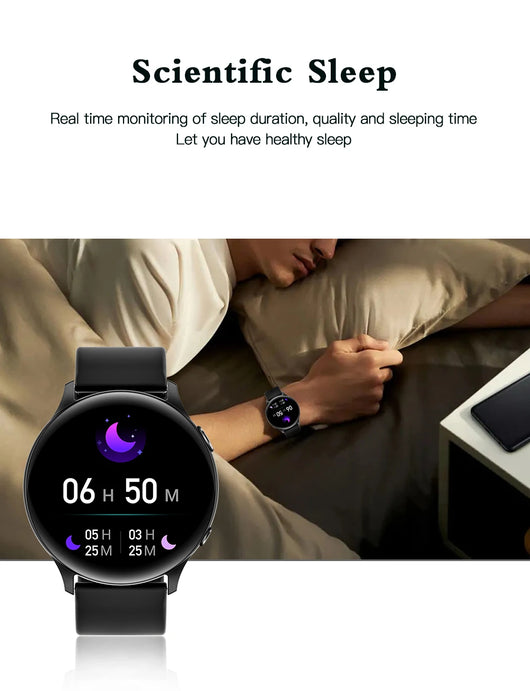 Reloj Inteligente con Monitor Cardíaco, Temperatura Corporal y Asistente de Voz - Image 23