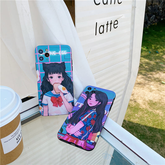 Funda para Celular Manga Anime Chica Japonesa - Image 2