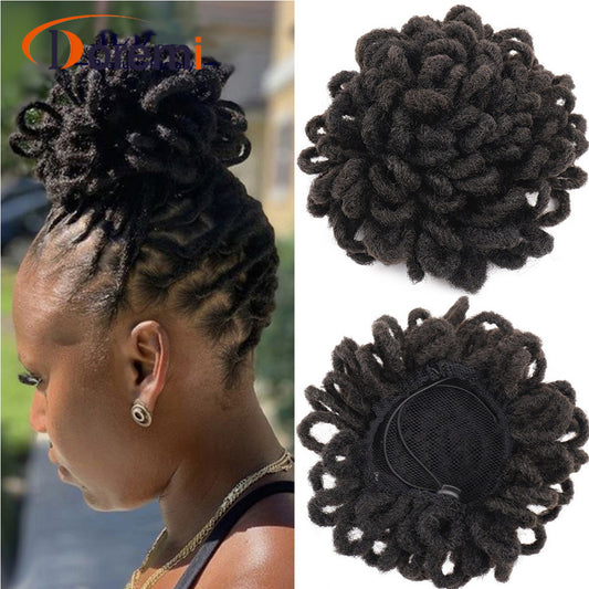 Bolsa de Almacenamiento para Cabello Afro con Cordón Ajustable
