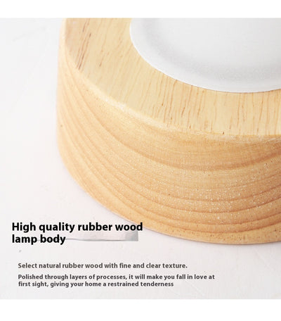 Lámpara de Techo Empotrada en Madera Maciza - Diseño Minimalista Moderno - Image 14