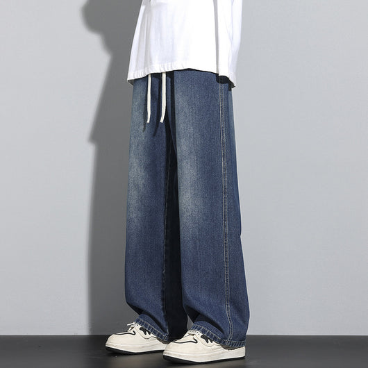 Jeans Hombre Pierna Ancha Minimalista y Cómodo - Image 6