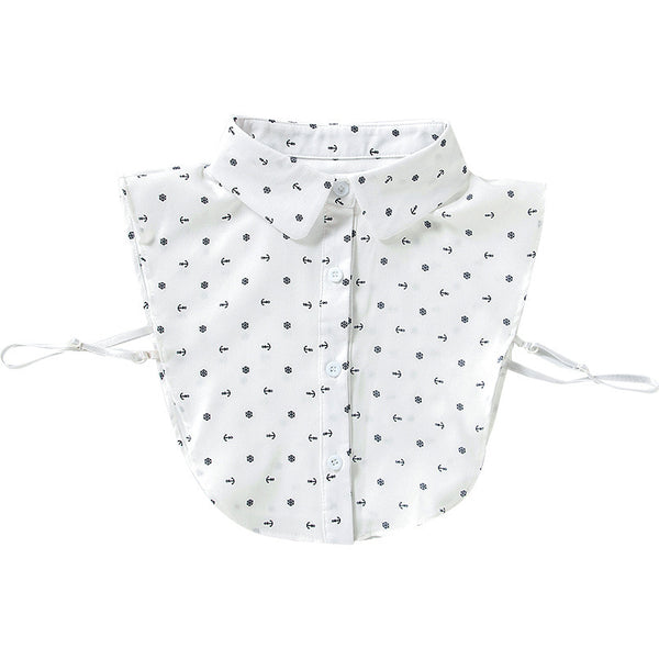 Cuello Postizo Desmontable para Suéter - Estilo Retro Coreano Otoño-Invierno