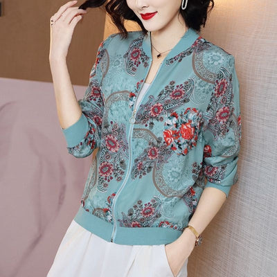 Chaqueta Camiseta de Protección Solar en Chifón para Mujer - Image 12