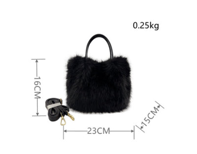 Bolso Tote de Piel Sintética Estilo Fox - Image 9