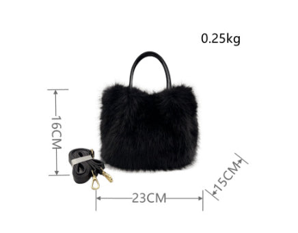 Bolso Tote de Piel Sintética Estilo Fox - Image 9