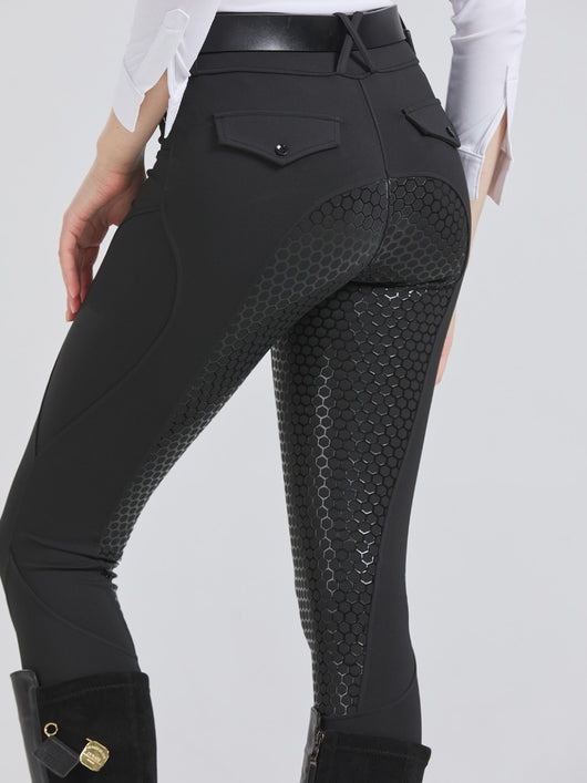 Pantalones Deportivos Elásticos de Cintura Alta Secado Rápido para Mujer - Image 11