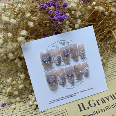 Pegatinas de Uñas Removibles Serie Camellia - Diseño Blindado - Image 16