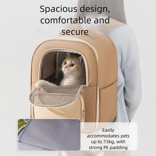 Mochila Transportadora para Mascotas con Ventilación y Confort Térmico - Image 4