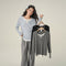 Blusa Interior Térmica Cuello V Manga Larga para Mujer