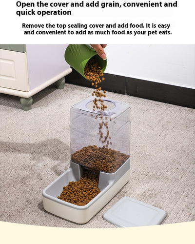 Dispensador Automático de Alimento y Agua para Mascotas - Image 10