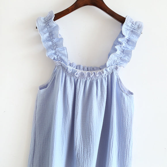 Vestido Cómodo y Lindo de Largo Medio para Casa