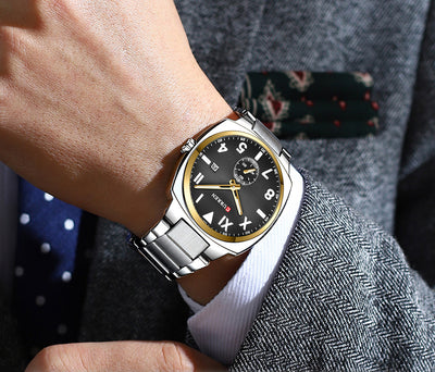 Reloj de Cuarzo Resistente al Agua para Hombre - Estilo Ejecutivo - Image 17