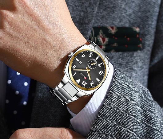 Reloj de Cuarzo Resistente al Agua para Hombre - Estilo Ejecutivo - Image 17