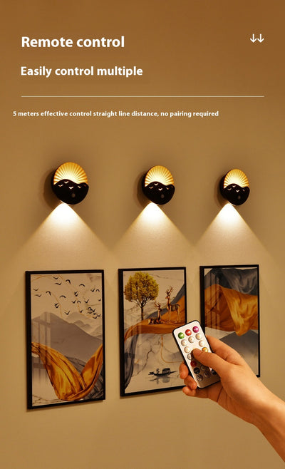 Lámpara LED Nocturna con Control Remoto e Inducción - Image 18