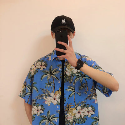 Camisa Hawaiana Vintage para Hombre - Diseño Clásico de Playa - Image 19