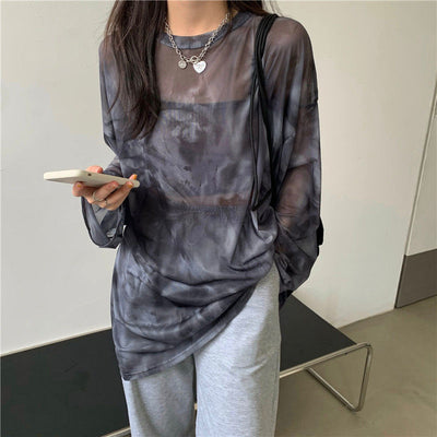 Blusa Holgada de Manga Larga para Mujer - Image 2