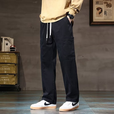Pantalones Hombre Estilo Americano - Corte Recto y Ancho Moderno - Image 5