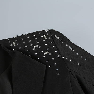 Conjunto Dos Piezas Ajustado con Cutout y Strass - Manga Larga Reductora - Image 16