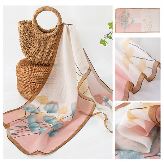 Pañuelo de Seda Mulberry Estampado para Mujer - Image 8