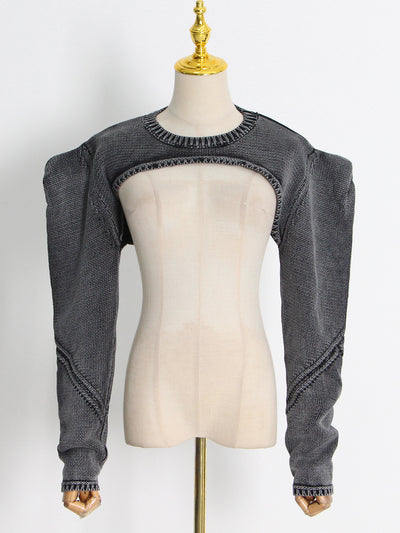 Chaleco Tejido Liso para Mujer - Conjunto Elegante de Diseño - Image 20
