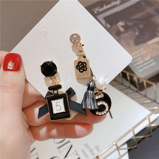 Aretes Circulares Dorados con Perla y Moño - Diseño Elegante y Trendy - Image 12