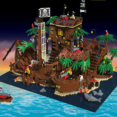 Figura de Acción Capitán del Navio - Serie Naufragio del Caribe Armada