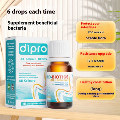 Gotas Probióticas Bifidobacterium para Bebés y Niños - Ángel