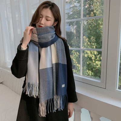 Bufanda Cashmere Cuadros para Mujer - Elegancia y Calidez - Image 25