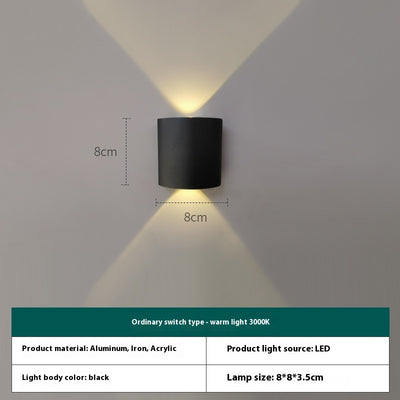 Lámpara Solar de Pared Exterior Inteligente con Control Remoto - Image 11
