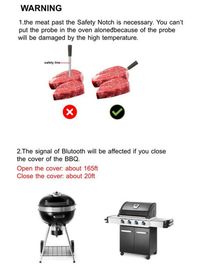 Termómetro BBQ Inalámbrico con Bluetooth - Image 10