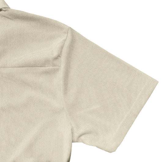 Polo Corduroy Holgado con Medio Cierre para Hombre - Image 39