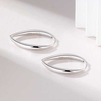 Aretes de Plata con Diseño de Textura y Personalidad Elegante - Image 3