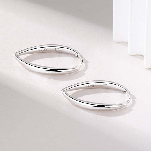 Aretes de Plata con Diseño de Textura y Personalidad Elegante - Image 3