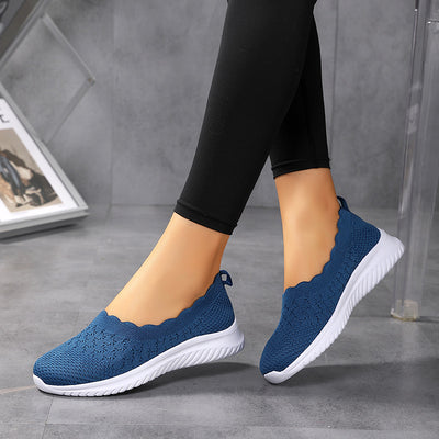 Zapatos Deportivos Tejidos Voladores Talla Grande para Mujer - Image 8
