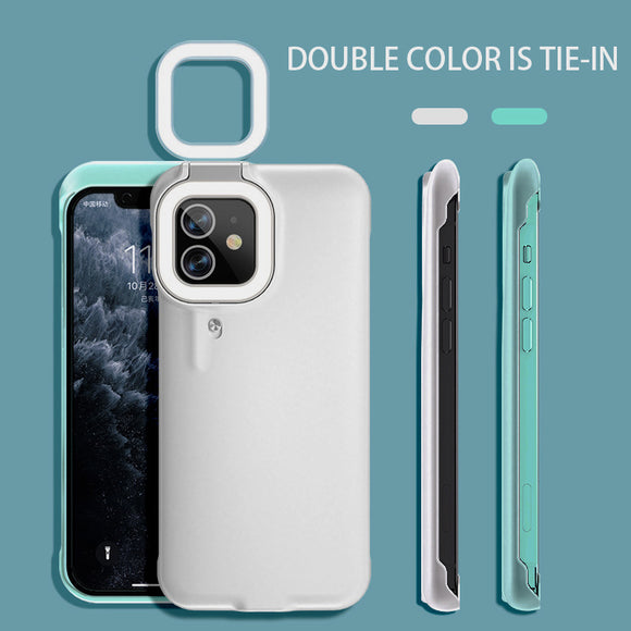 Funda Protectora con Luz Frontal para Selfies