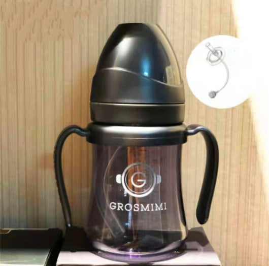 Vaso Infantil Coreano Grosmimi 300ml con Pajita - PPSU Ecológico Antiderrames - Image 15